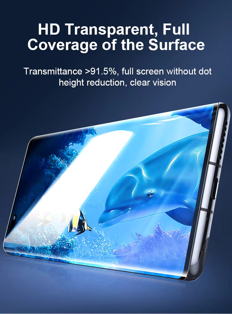 Ultra HD TPU EPU Hydrogel Anti-Spy UV Film Screen Protector for All Phones
