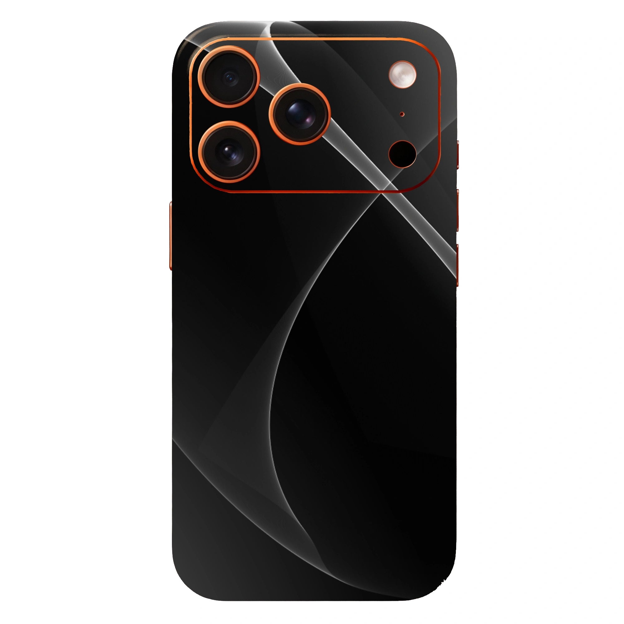 Copper Accent Black Mobile Skins & Wraps