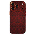Velvet Red Damask Mobile Skin & Wrap